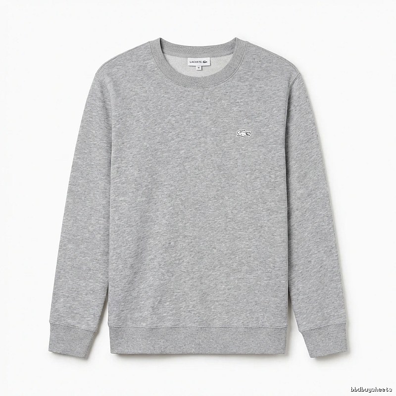 Lacoste basic simple grey sweatshirt