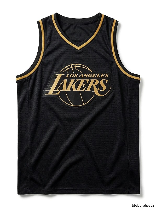 LBJ Lakers retro black jersey
