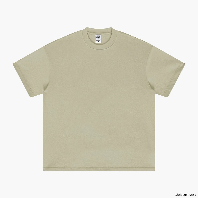 Lightweight Plain white T-shirt Minimal White Short for Trend Styling