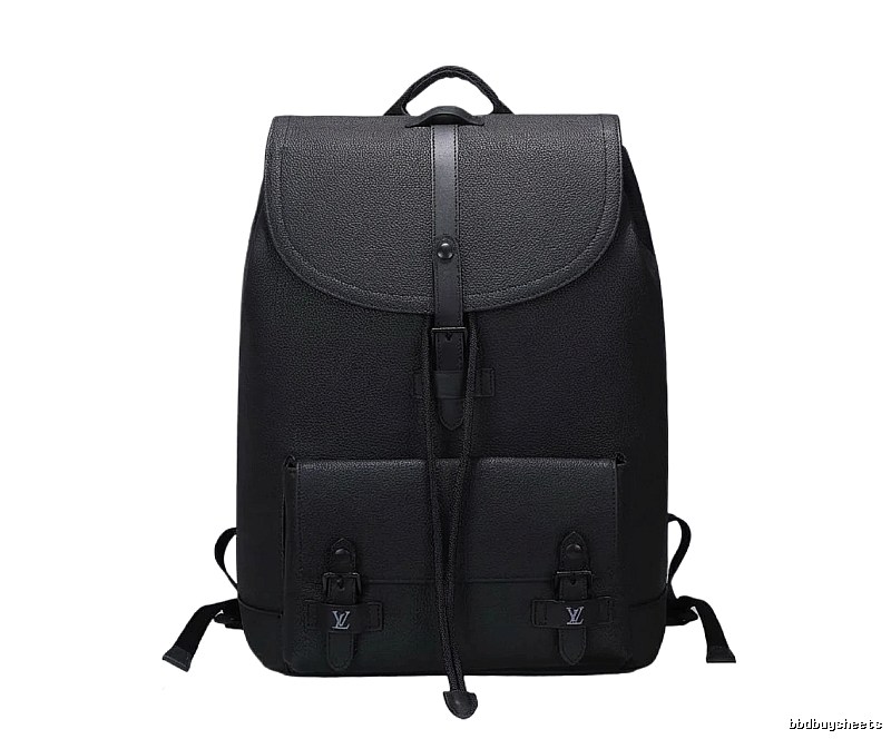 LV classic black backpack