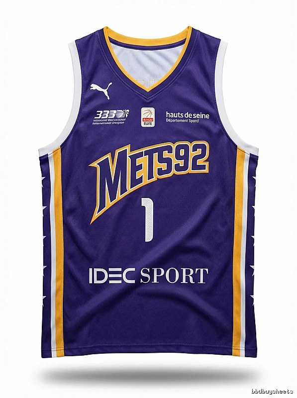 METS92 trendy sporty blue jersey