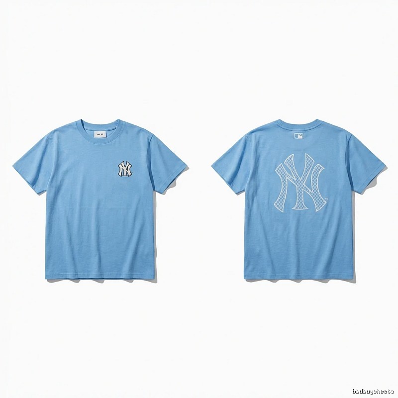 MLB Classic Simple Style Blue T-shirt