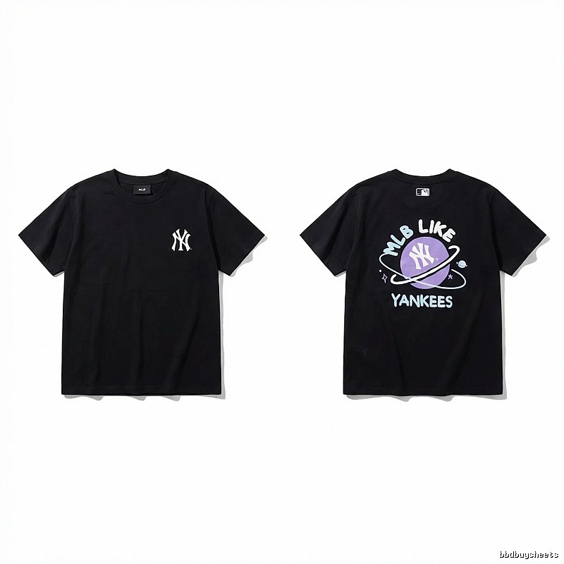 MLB Planet Style Black T-shirt