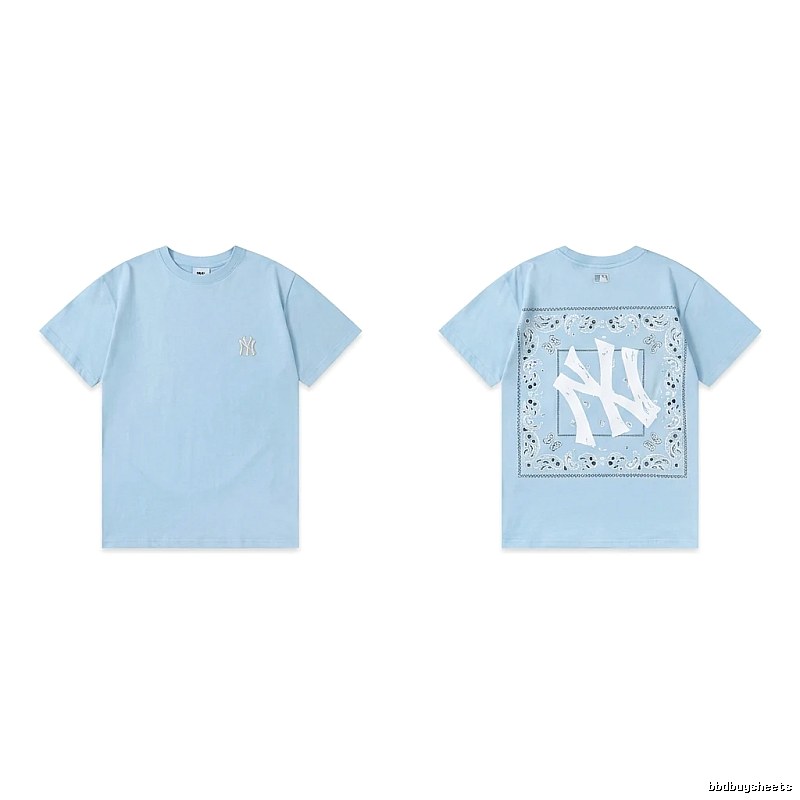 MLB retro light blue T-shirt