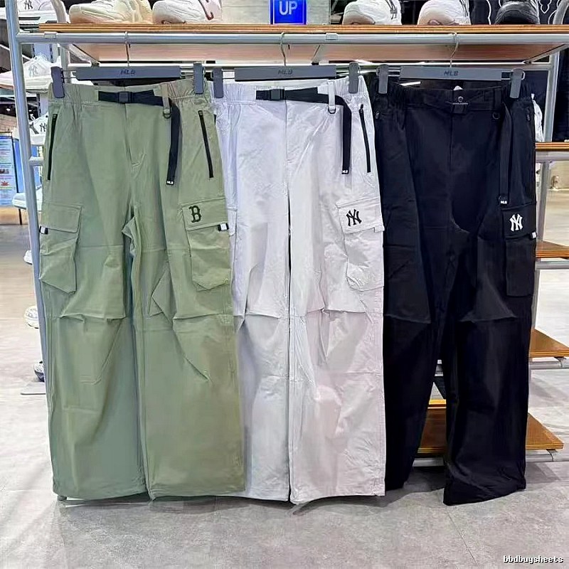 MLB Streetwear Assorted Colors Logo Cargo Pants