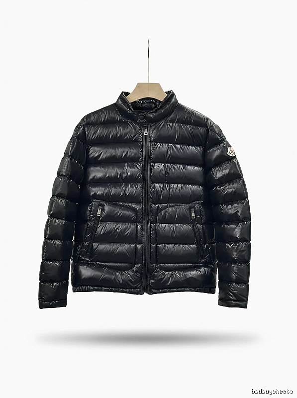 Moncler black fashionable down jacket