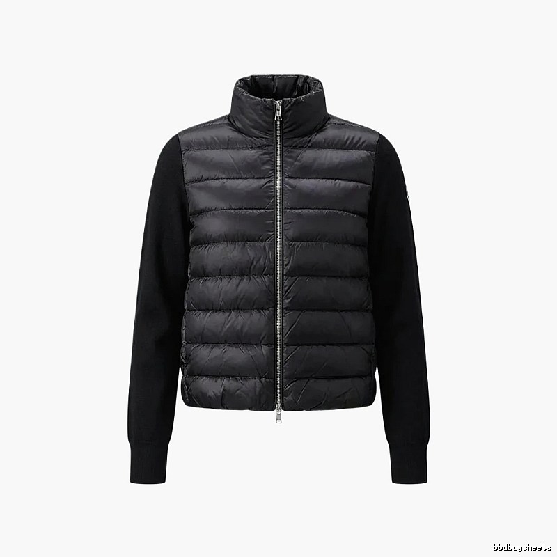Moncler black fashionable down jacket