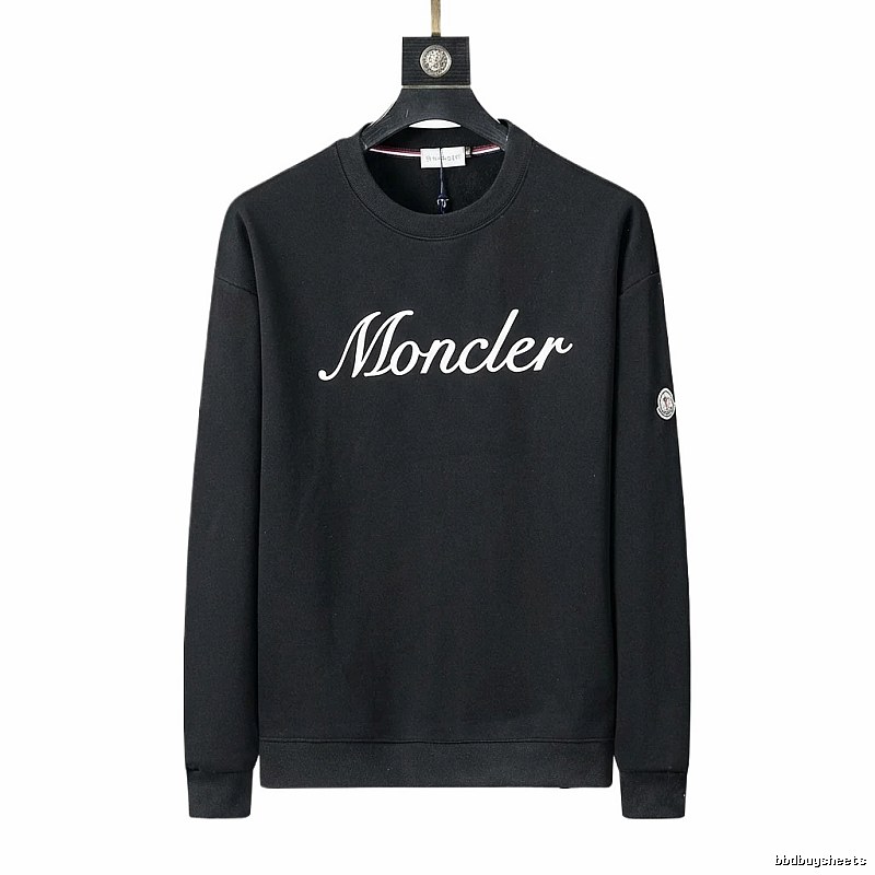 Moncler black simple sweatshirt