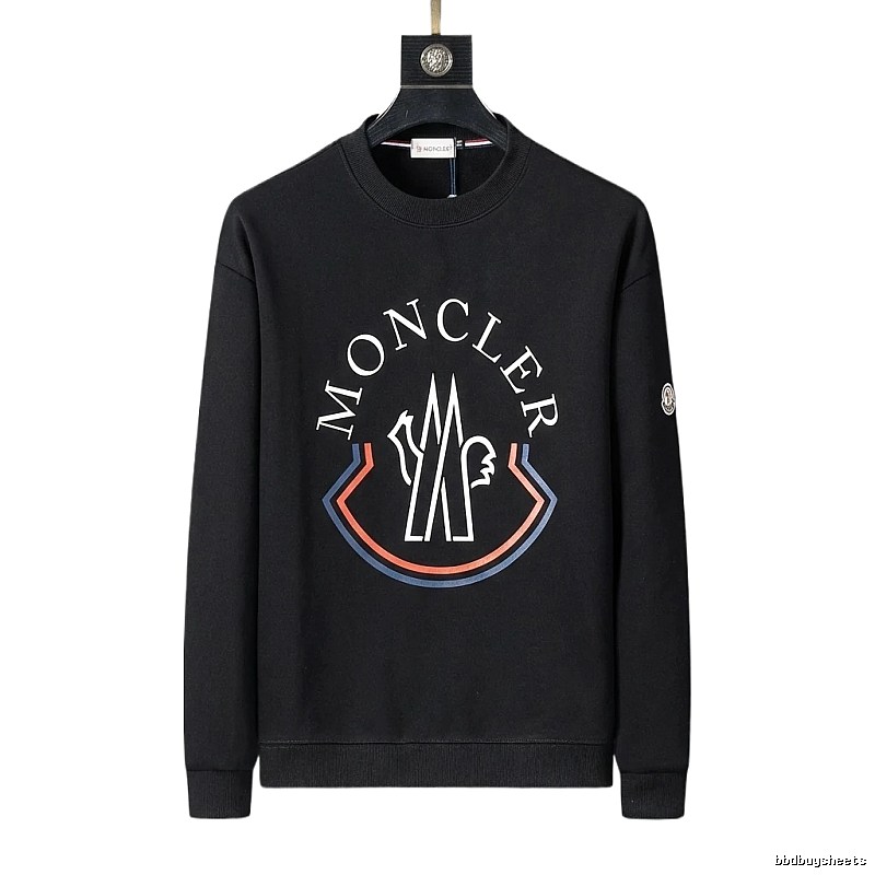 Moncler Classic and Stylish Black Sweatshirt