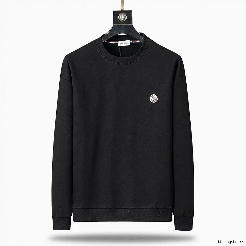 Moncler classic simple black sweatshirt