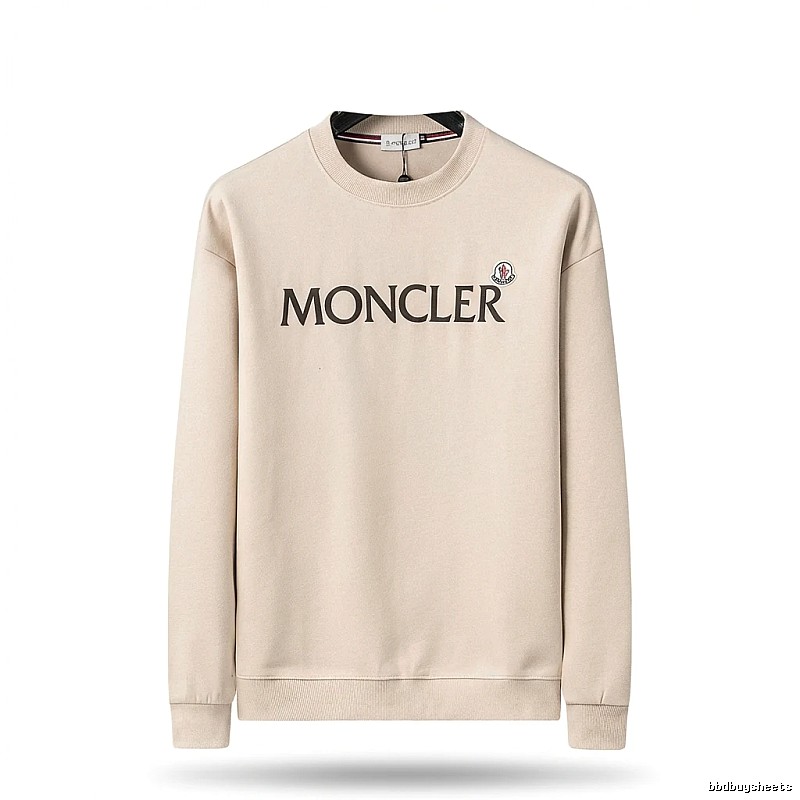 Moncler minimalist beige sweatshirt