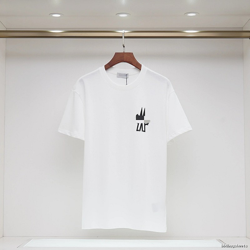 Moncler Printed Casual-style White Short-sleeve T-shirt