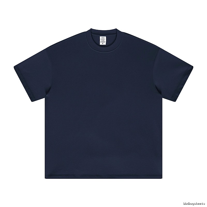 Monogram Plain white T-shirt Minimal White Short for Layered Styling