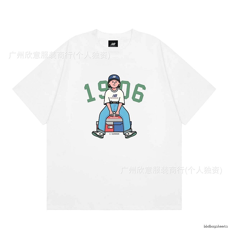 New Balance 1906 Retro-style White Short-sleeve T-shirt