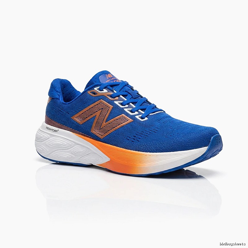 New Balance Fresh Foam Trendy Blue-Orange Running Shoes