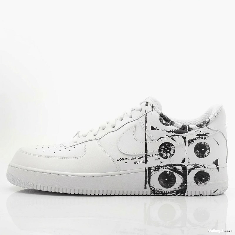 Nike Air Force 1 Dark Style White Shoes
