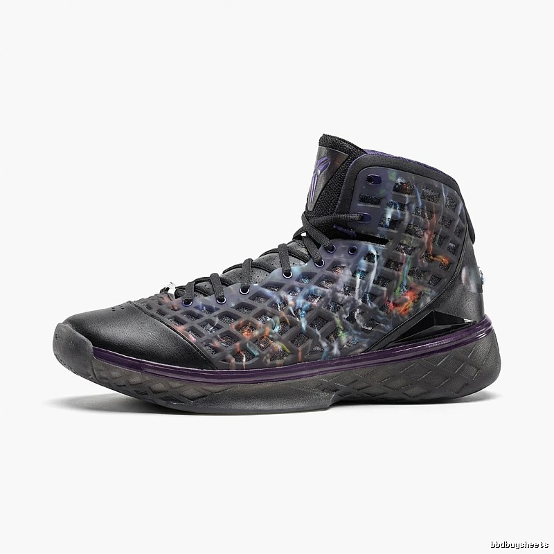 Nike Basketball Shoes Cool Black and Purple Style
