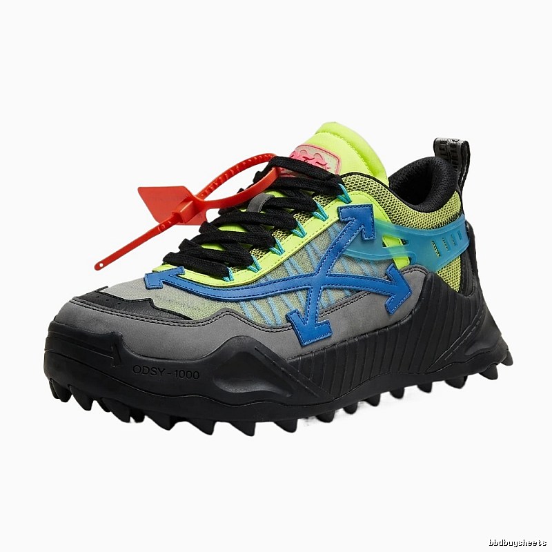 Off - White Arrow Series Trendy Gray Sports Shoes