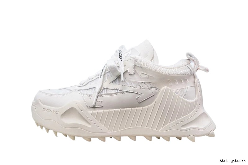 Off-White Functional Style White Sports Shoes