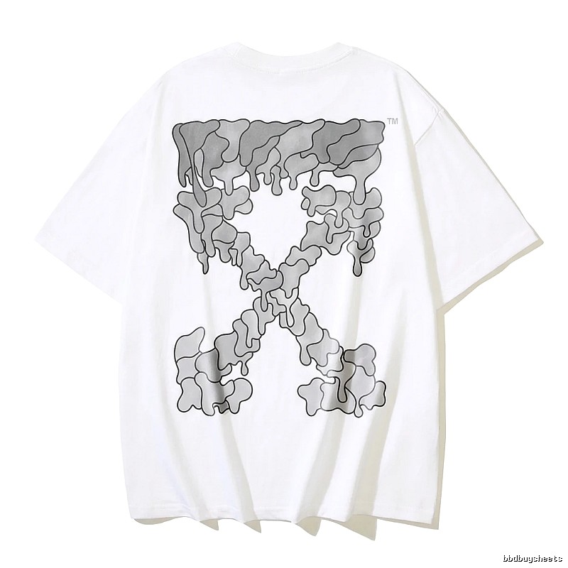 Off-White Gradient Style White T-shirt