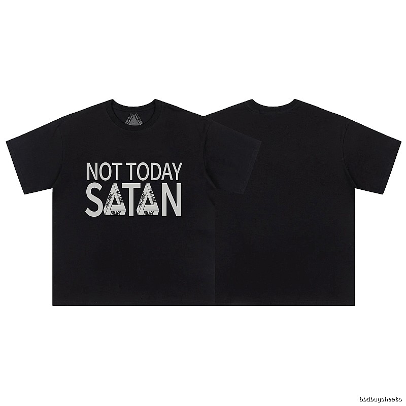 Palace Triangle Print Street Style Black T-Shirt