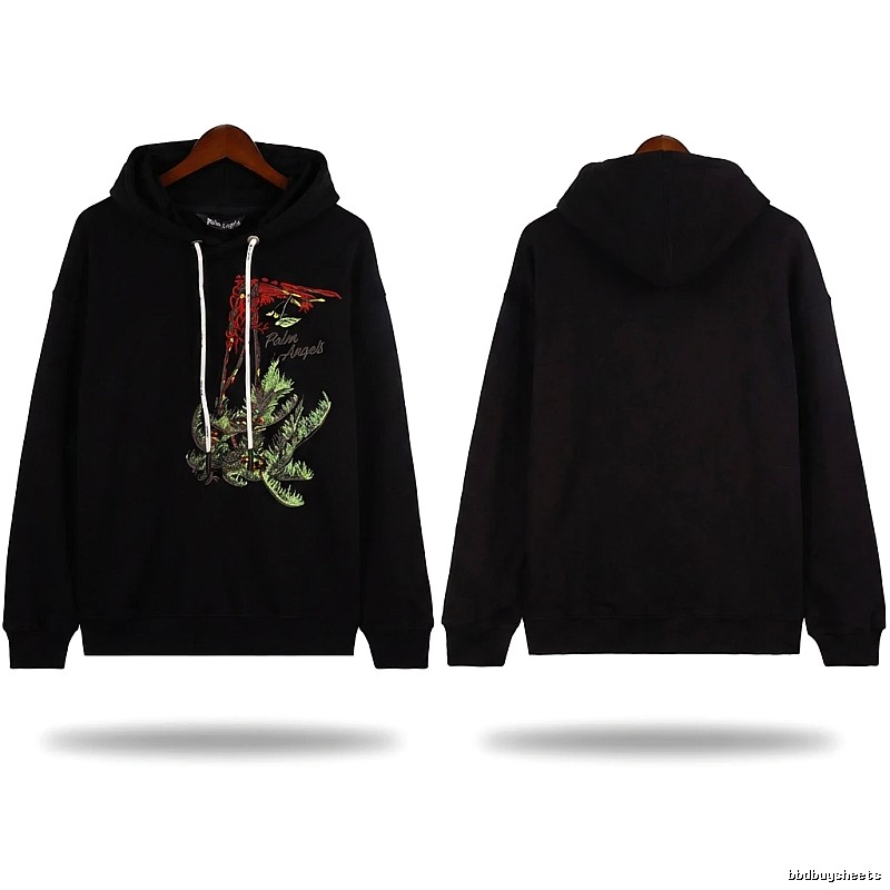 Palm Angels Animal Print Trendy Style Sweatshirt