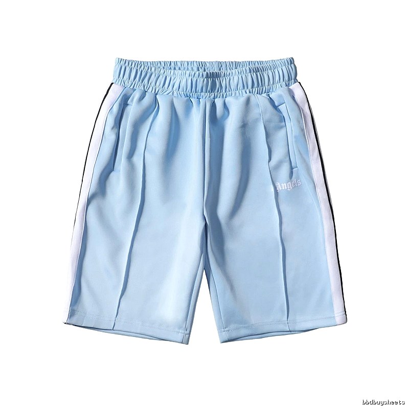 Palm Angels Travel Track shorts Black Side Stripe with Modern Look