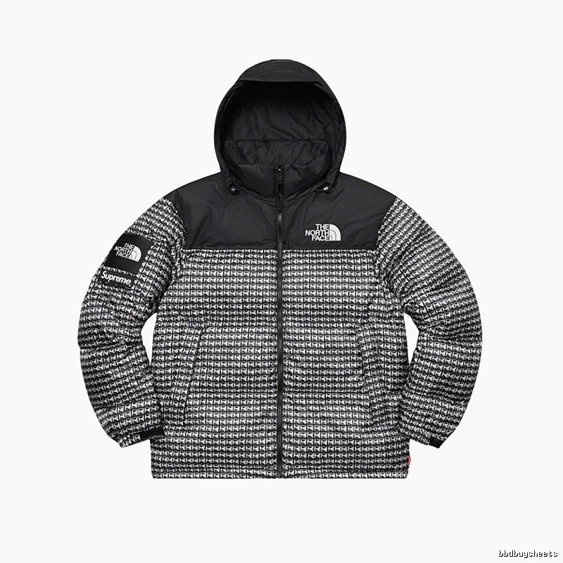 Pattern Logo The North Face Puffer Jacket for Photo Ready Looks