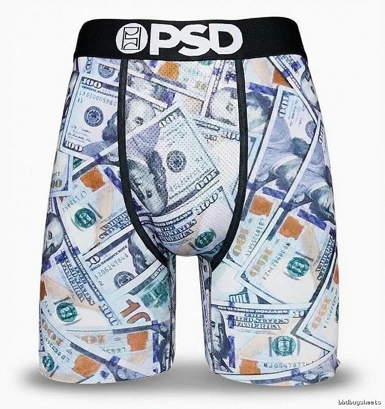 PSD Dollar Print Boxer Briefs