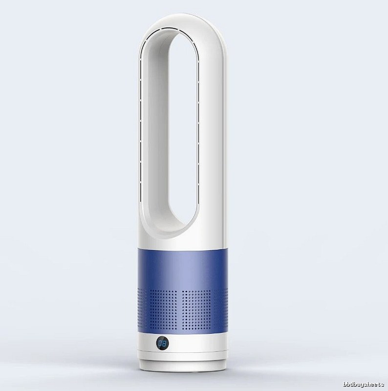Quiet Room Bladeless Tower Fan 18-inch Single-cooling Version