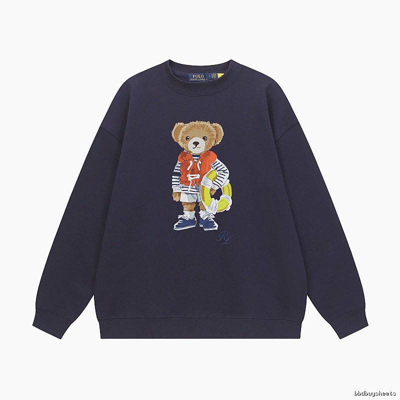 Ralph Lauren Bear Navy-style Sweatshirt