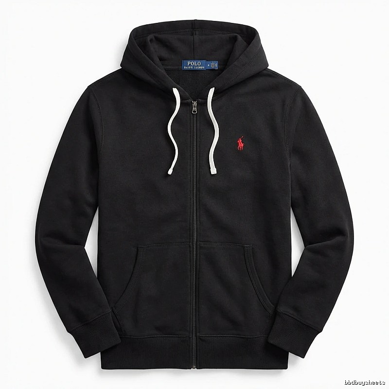 Ralph Lauren black casual style hoodie