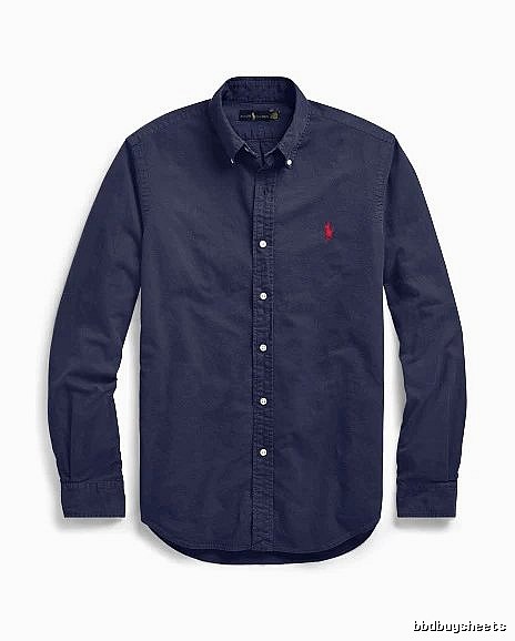 Ralph Lauren Blue Button-Down Shirt Resort Wear