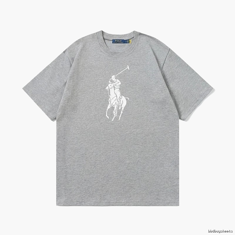 Ralph Lauren Polo-style grey T-shirt