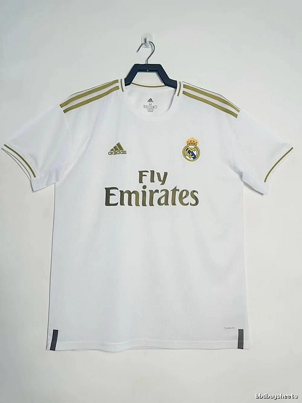 Real Madrid Resort Retro Teka soccer jersey White Retro Football with Premium Look