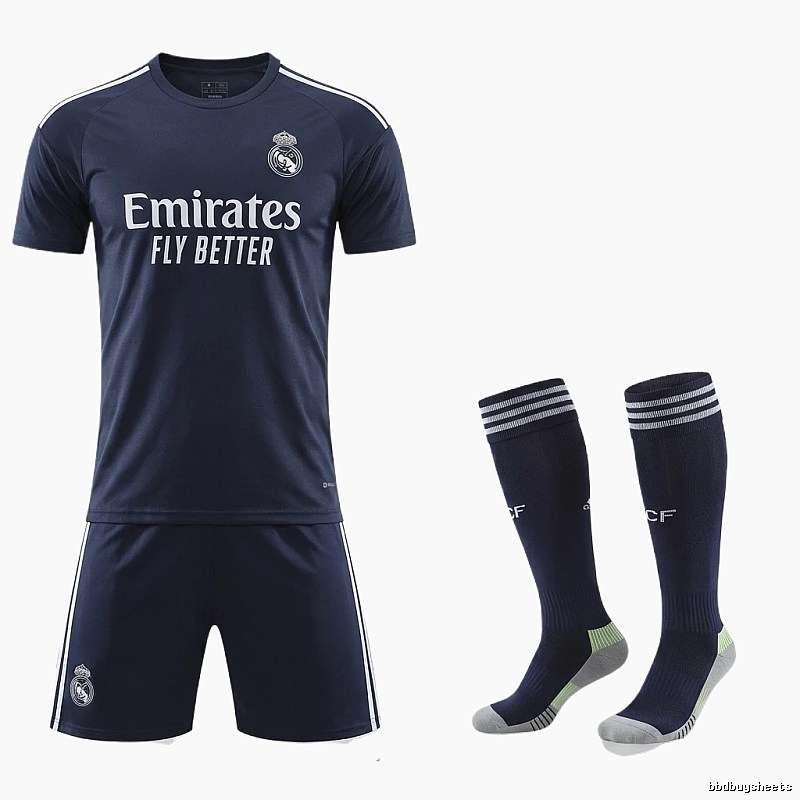 Real Madrid's away series sporty jersey (dark blue)