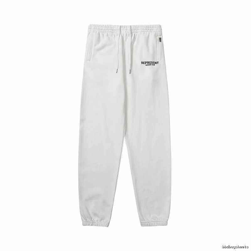 REPRESENT Basic White Sweatpants
