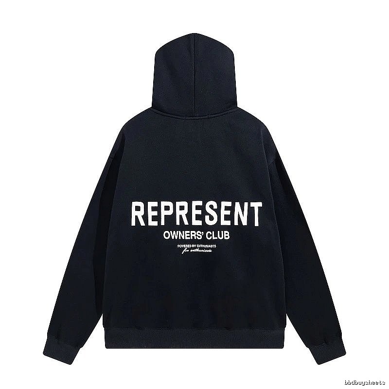 Represent Classic Owners Club hoodie Navy Large Represent for Daily Styling