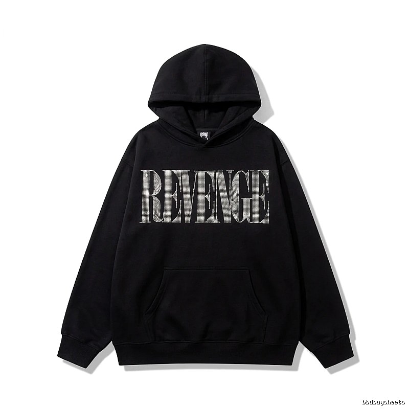 Revenge Letter Wind Black Hoodie