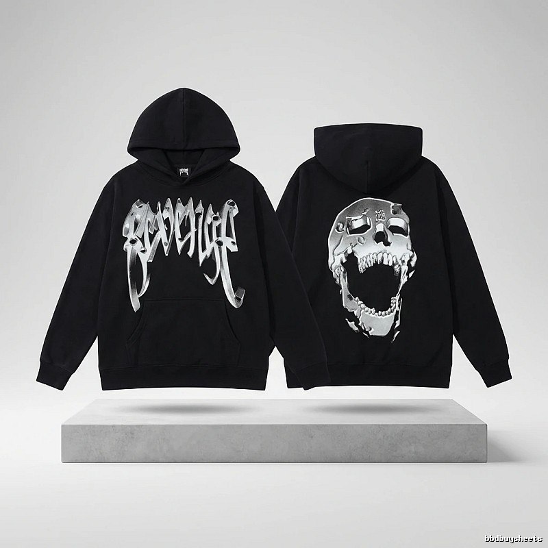 Revenge Skull Dark Style Hoodie
