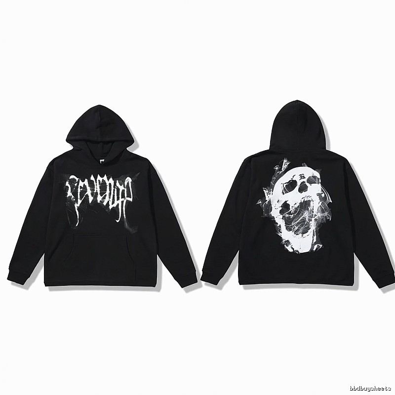 Revenge Skull Dark Style Hoodie