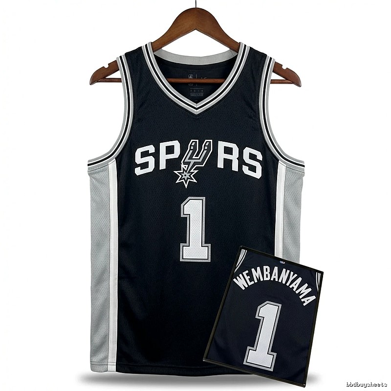 Spurs' Wembanyama-style jersey