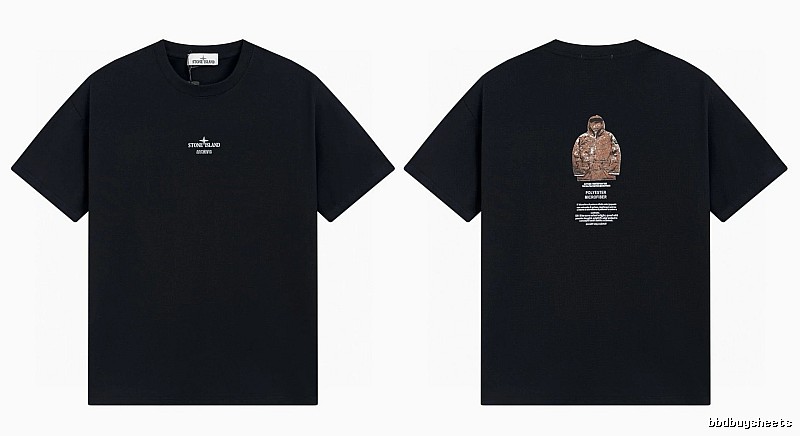 Stone Island Archive Series Street Style Black T-Shirt