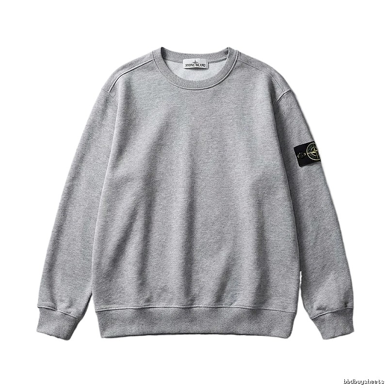 Stone Island basic grey sweatshirt