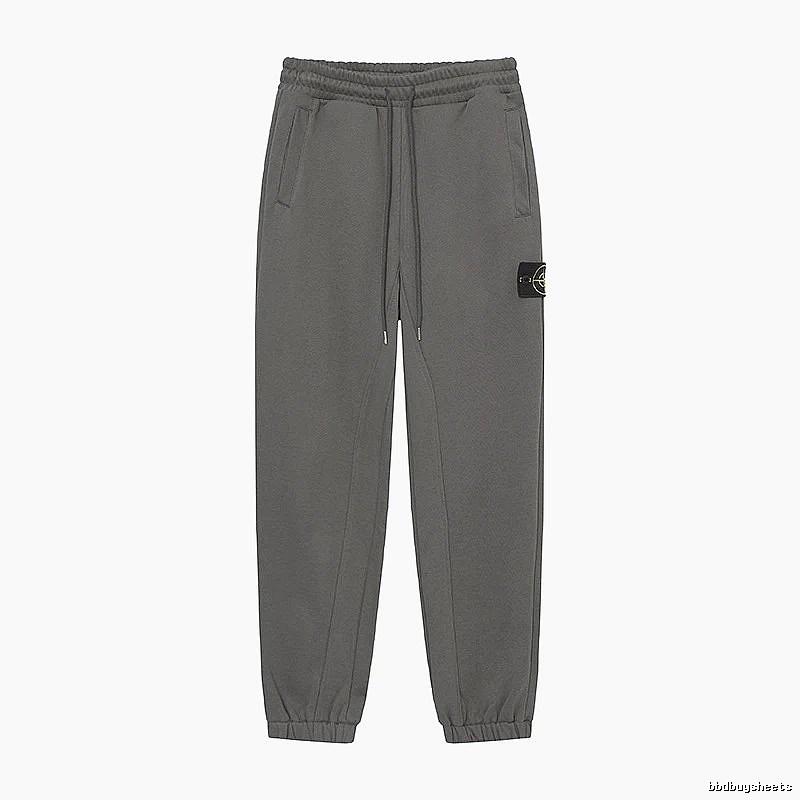StoneIsland Compass Badge Street Style Grey Sweatpants