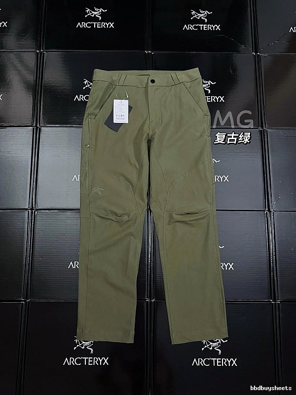Streetwear Olive Arc'teryx Technical Hiking Pants