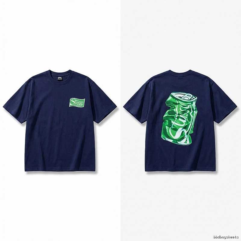 Stussy Cola Print Short-Sleeve T-Shirt