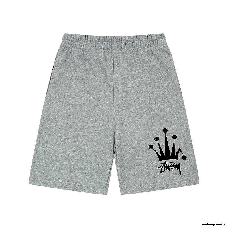 Stussy Crown Style Grey Shorts