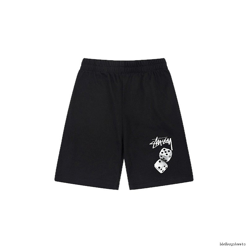 Stussy dice print style shorts