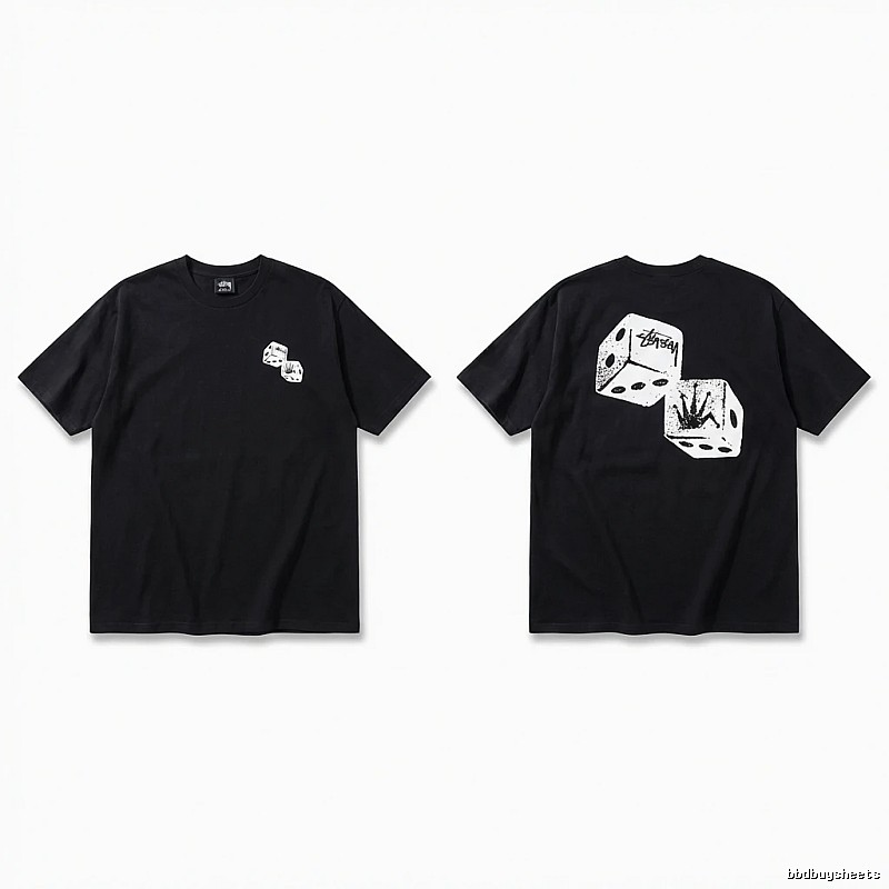 Stussy Dice Series Black T-shirt